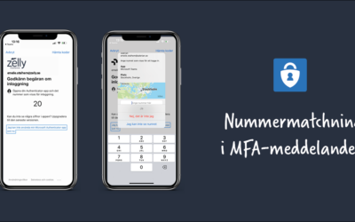 Nummermatchning i Multifaktorautentisering (MFA) för alla användare