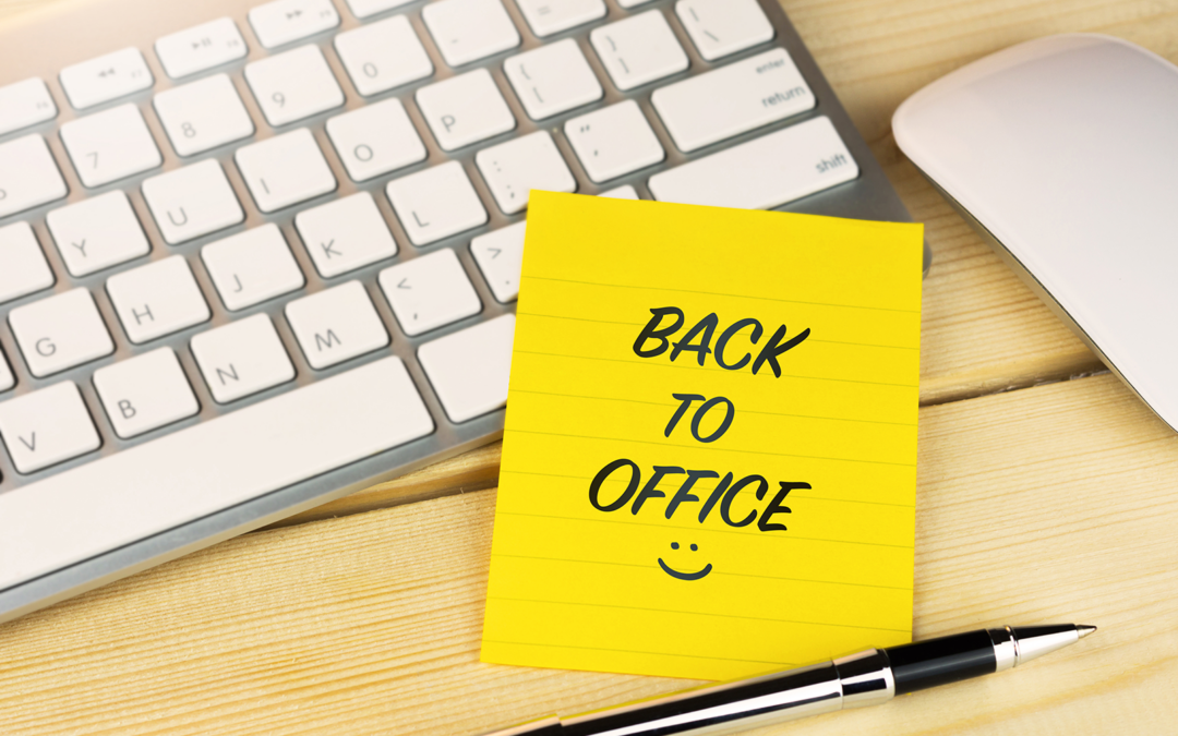 Getting back to work after the holidays